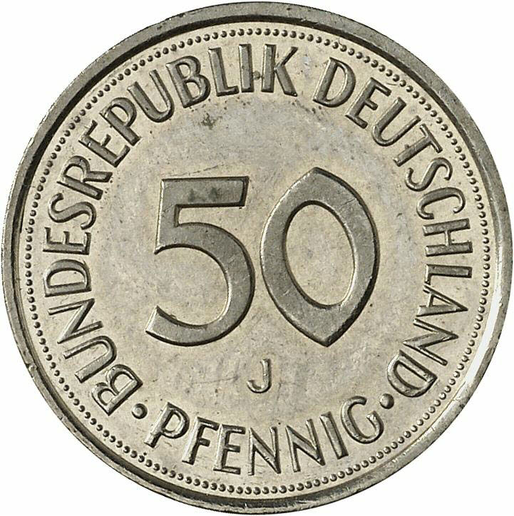 DE 50  Pfennig 1988 J