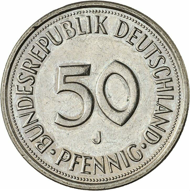 DE 50  Pfennig 1982 J