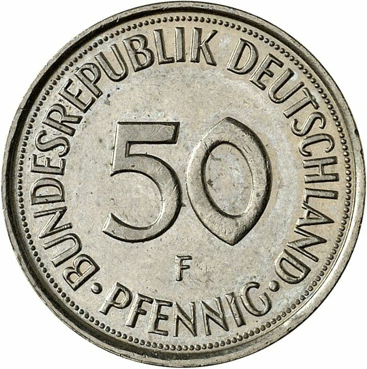 DE 50  Pfennig 1984 F