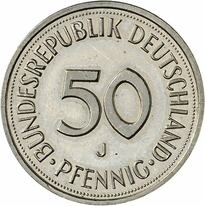 DE 50  Pfennig 1986 J