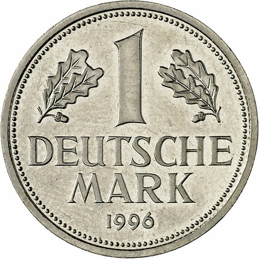 DE 1 Deutsche Mark 1996 D