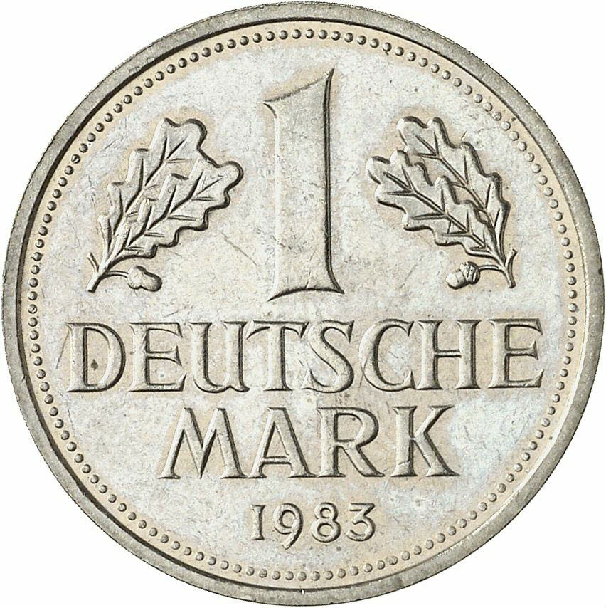 DE 1 Deutsche Mark 1983 G