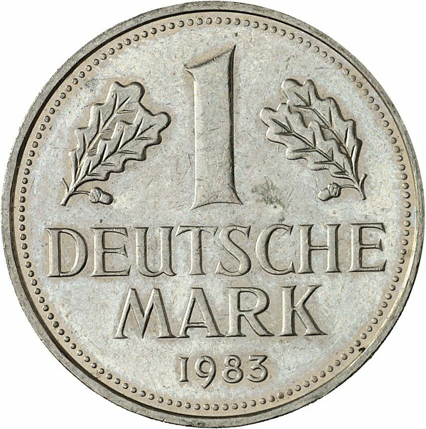 DE 1 Deutsche Mark 1983 J
