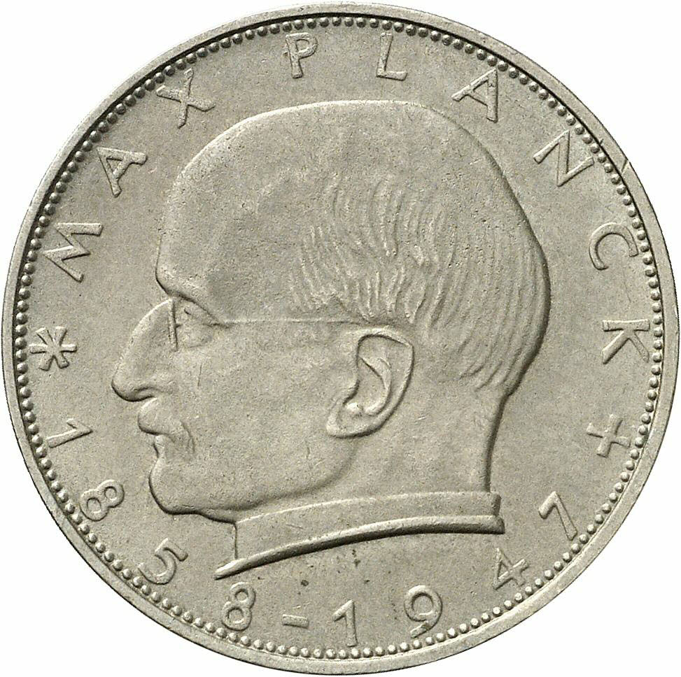 DE 2 Deutsche Mark 1968 F