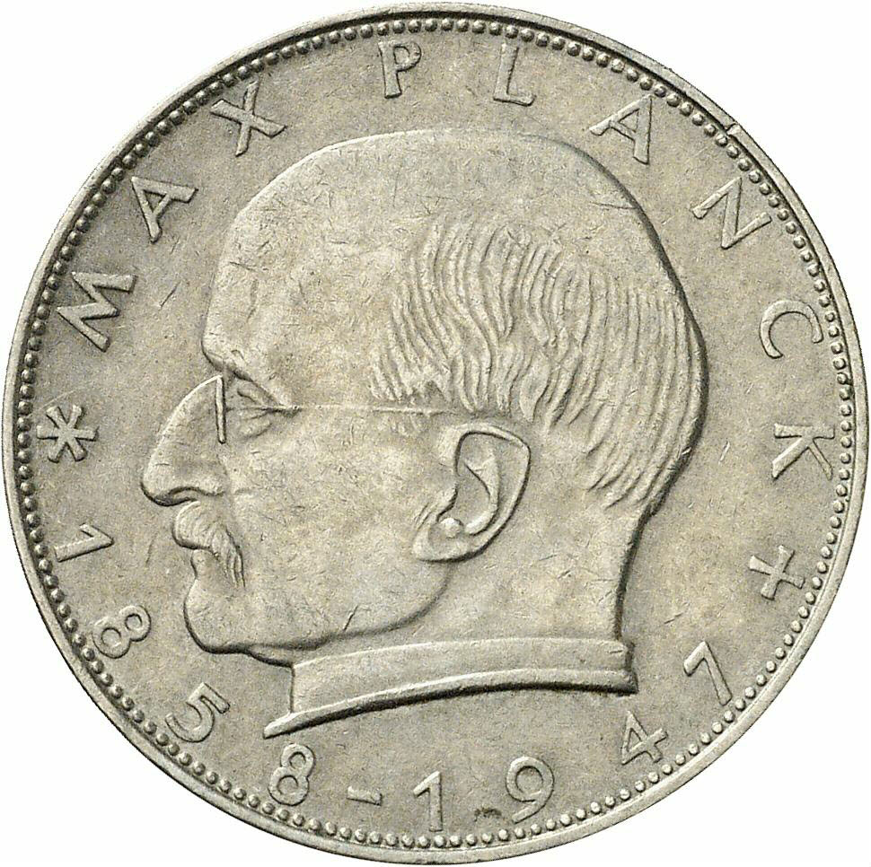 DE 2 Deutsche Mark 1958 D