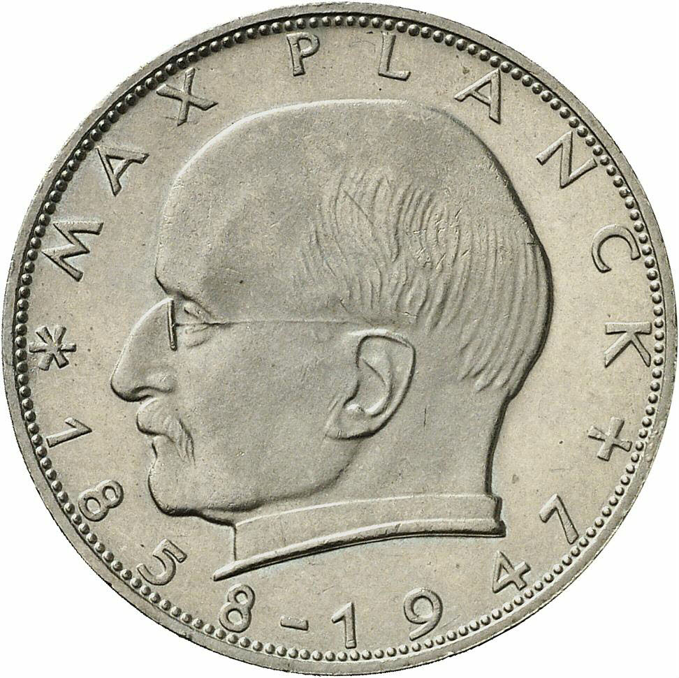 DE 2 Deutsche Mark 1964 J