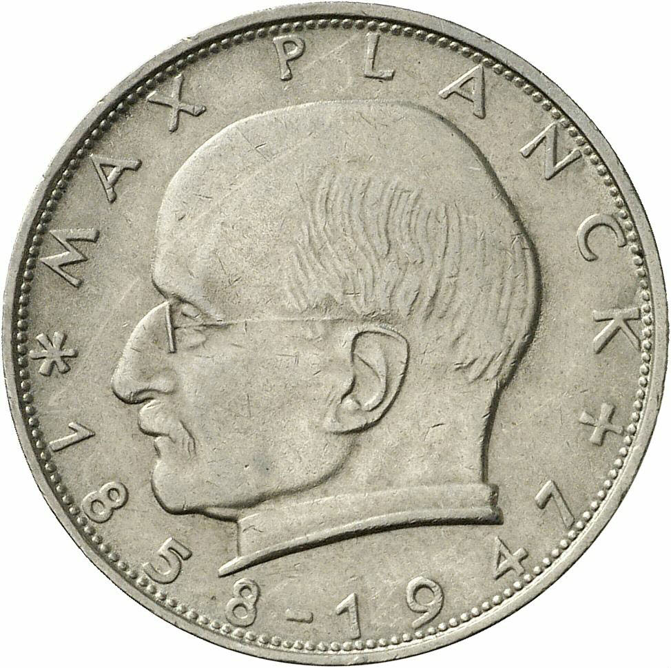 DE 2 Deutsche Mark 1966 F