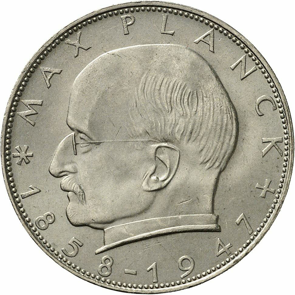 DE 2 Deutsche Mark 1967 D