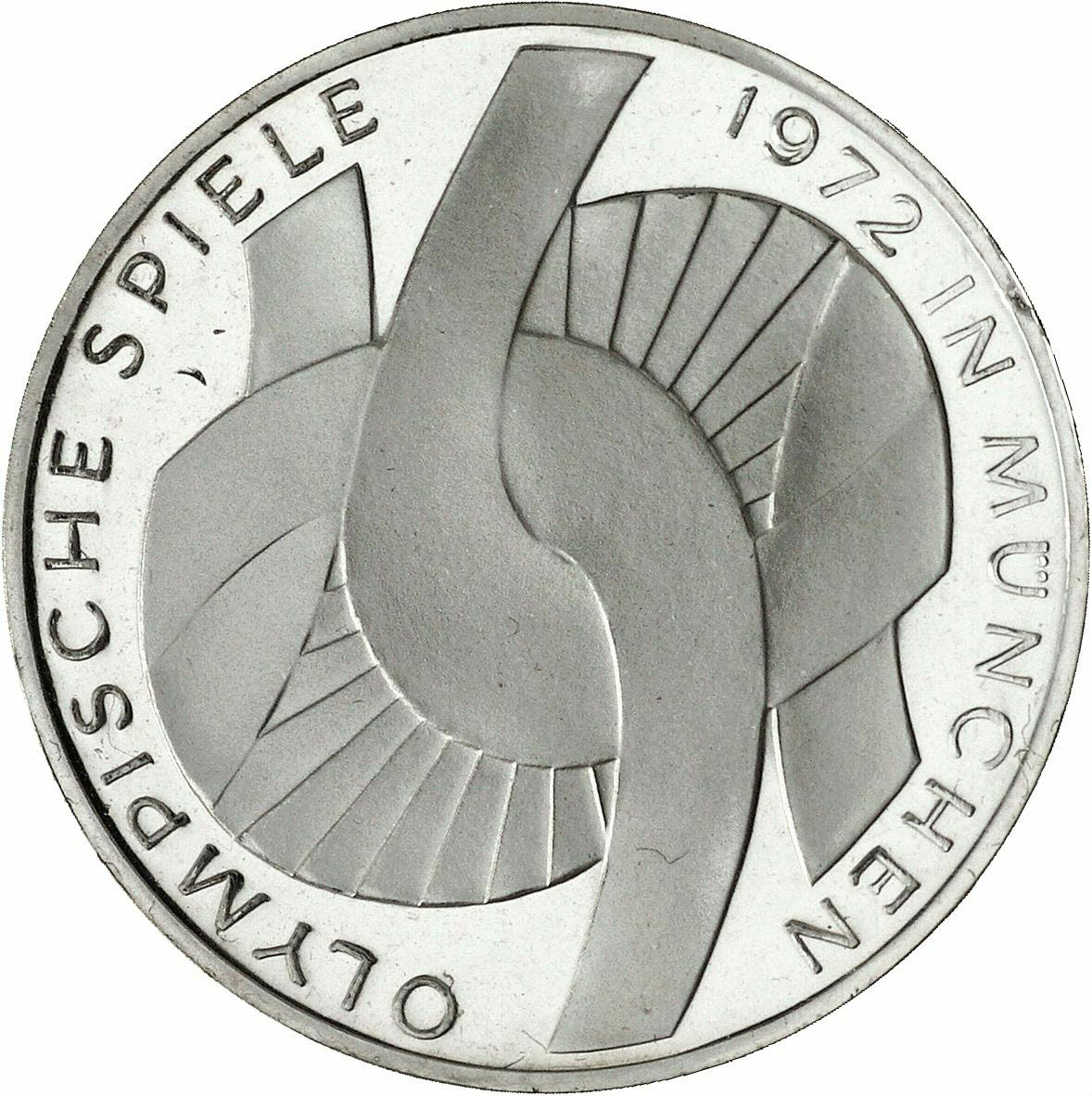 DE 10 Deutsche Mark 1972 D