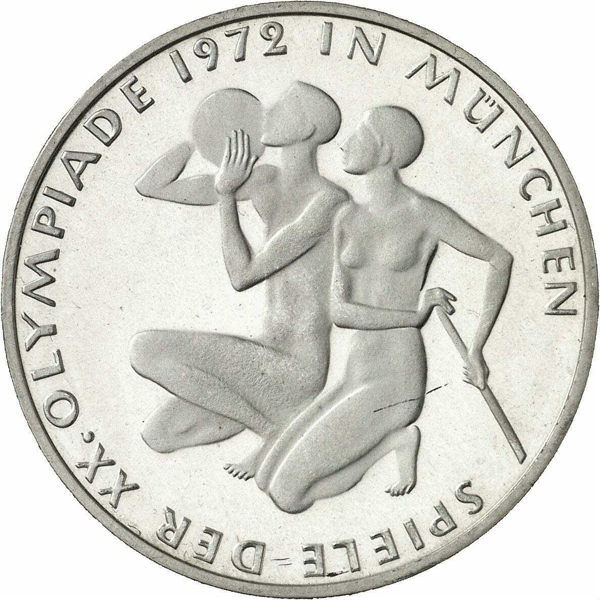 DE 10 Deutsche Mark 1972 G