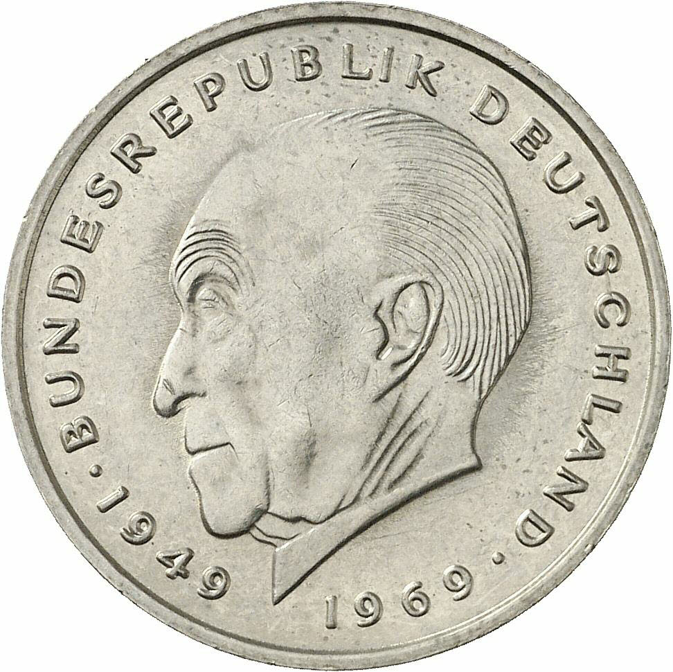 DE 2 Deutsche Mark 1975 G