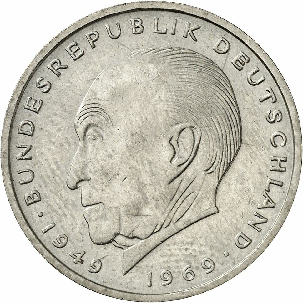 DE 2 Deutsche Mark 1976 D