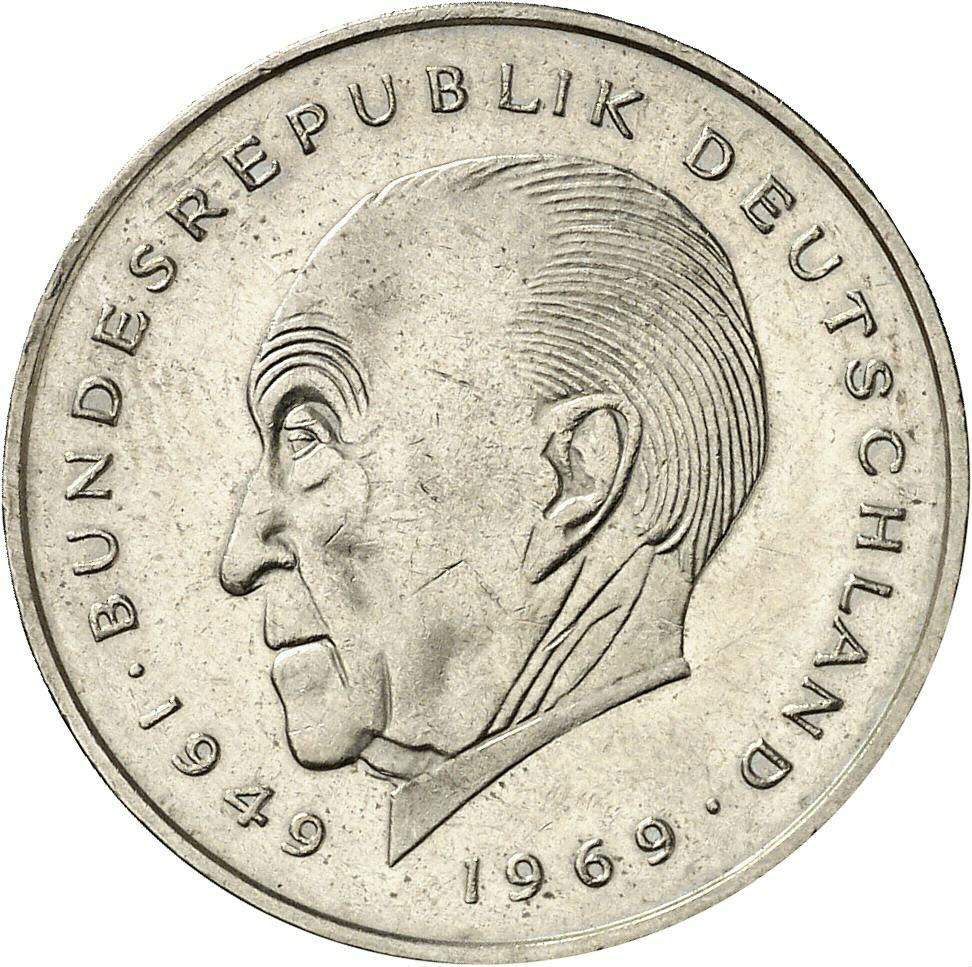 DE 2 Deutsche Mark 1978 J