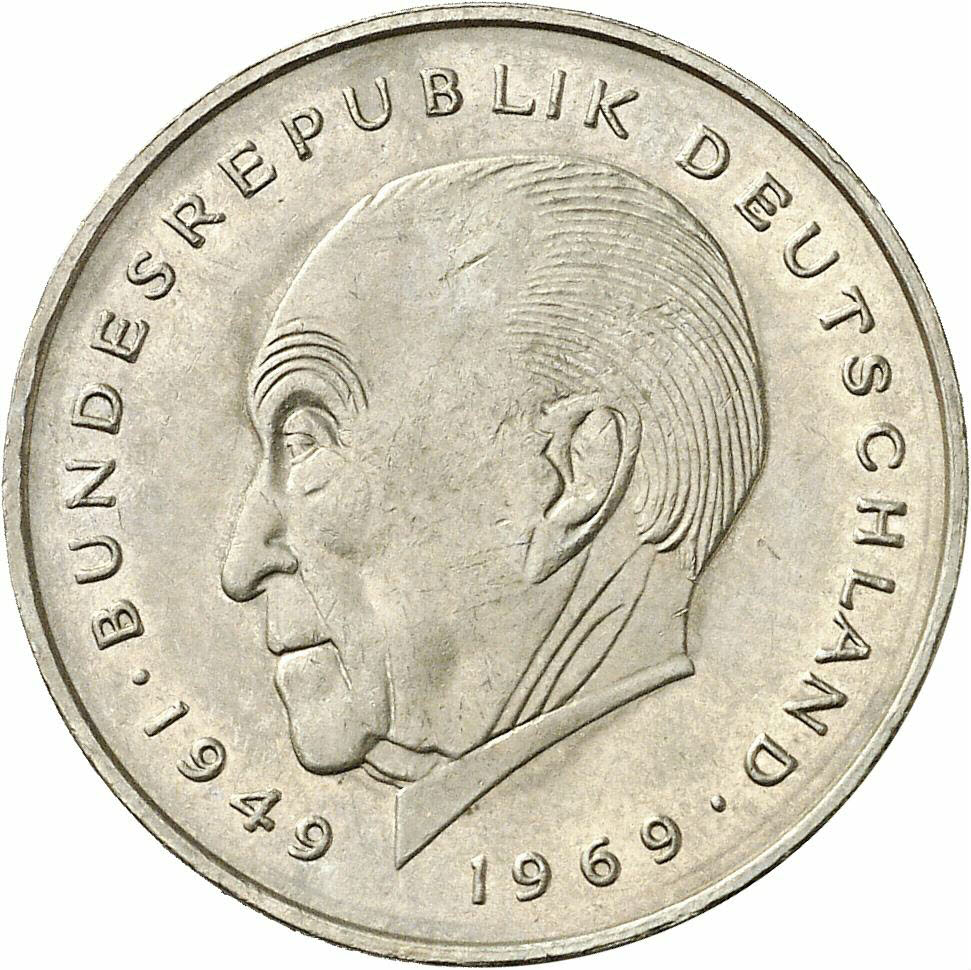 DE 2 Deutsche Mark 1980 F