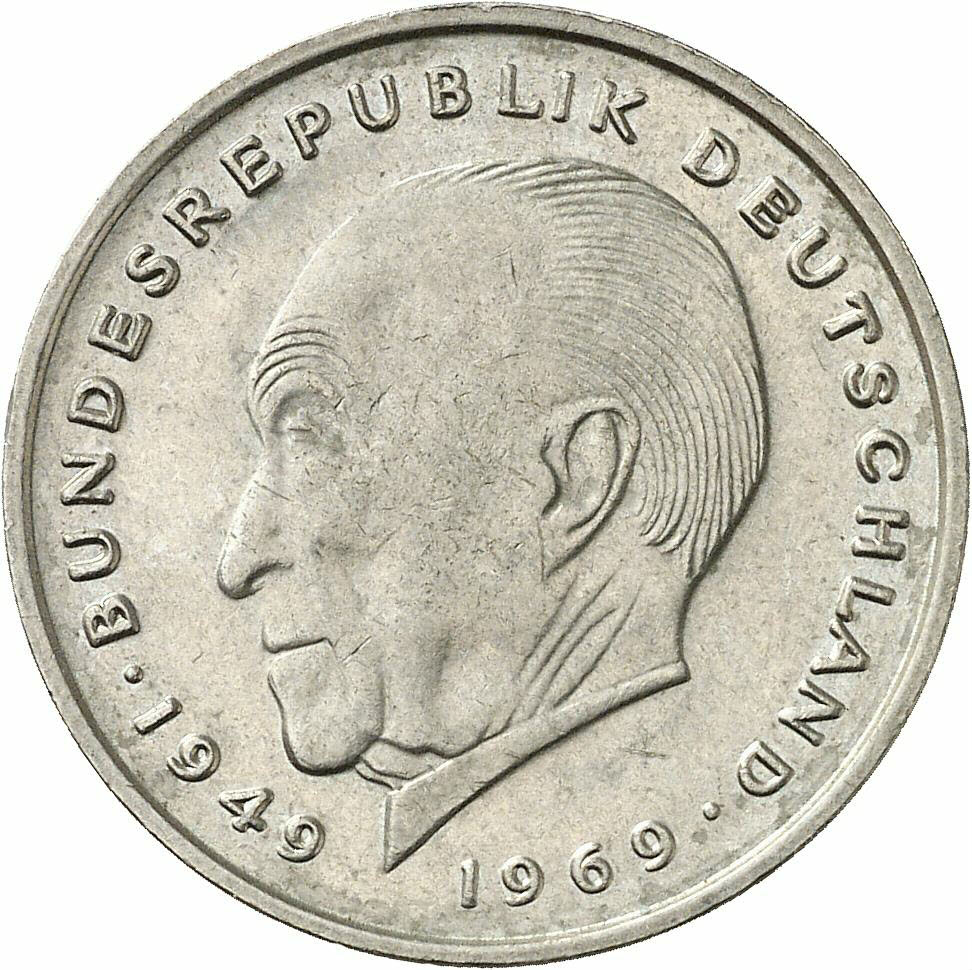 DE 2 Deutsche Mark 1972 G