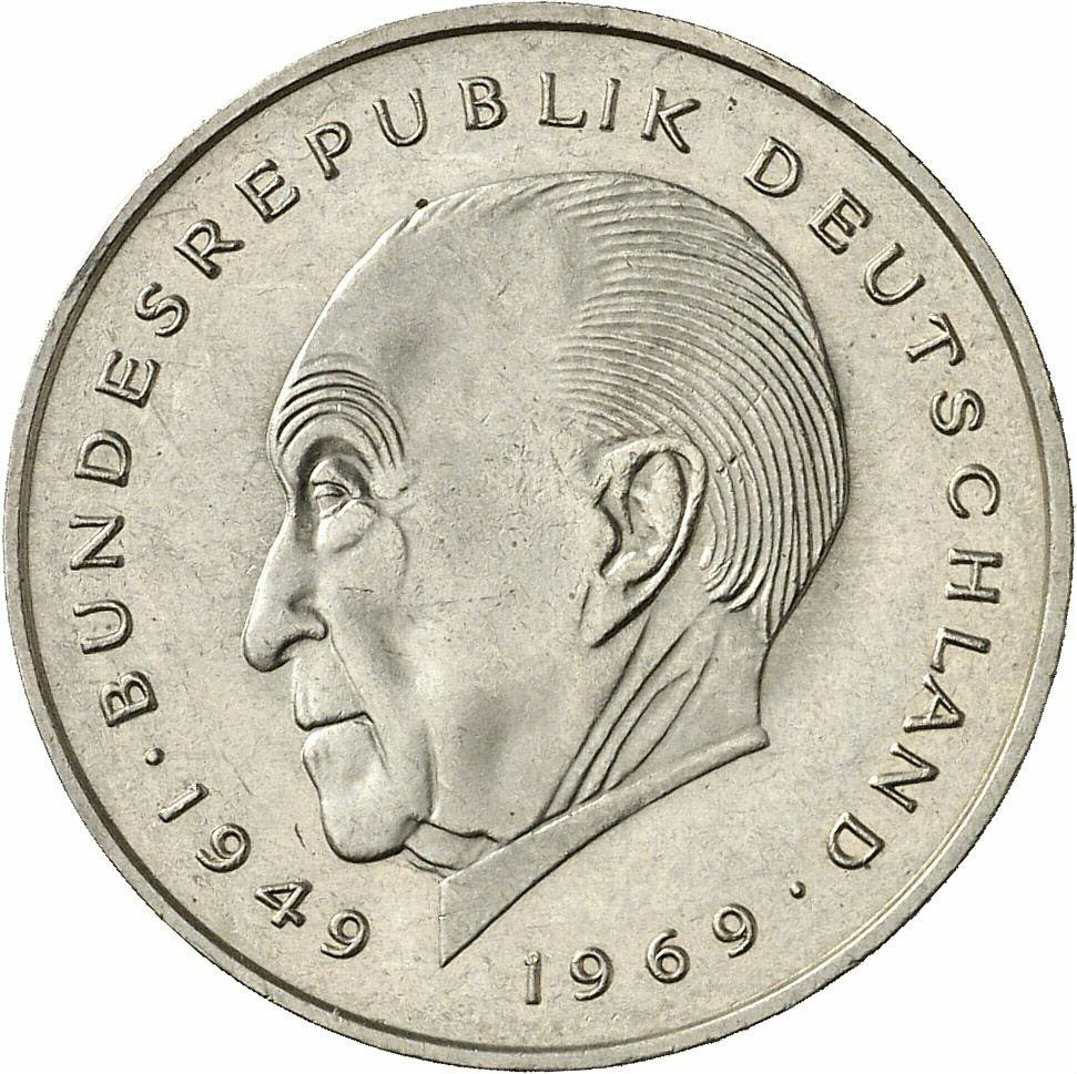 DE 2 Deutsche Mark 1977 G