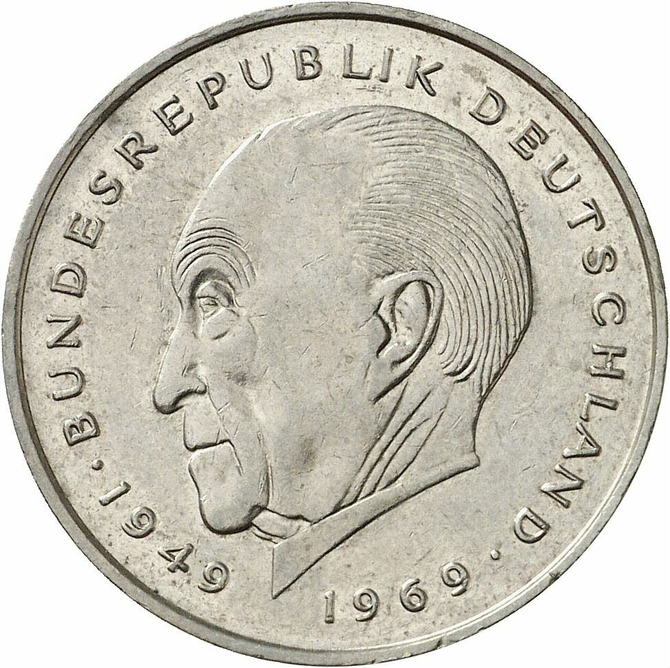 DE 2 Deutsche Mark 1982 D