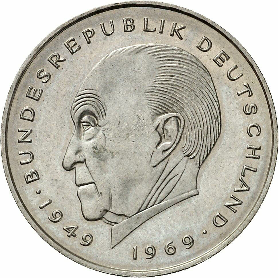 DE 2 Deutsche Mark 1983 D