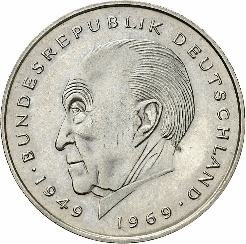 DE 2 Deutsche Mark 1987 D