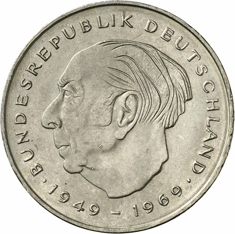 DE 2 Deutsche Mark 1980 F