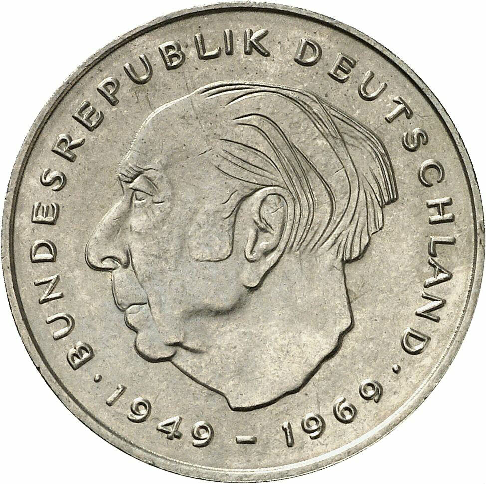 DE 2 Deutsche Mark 1981 F