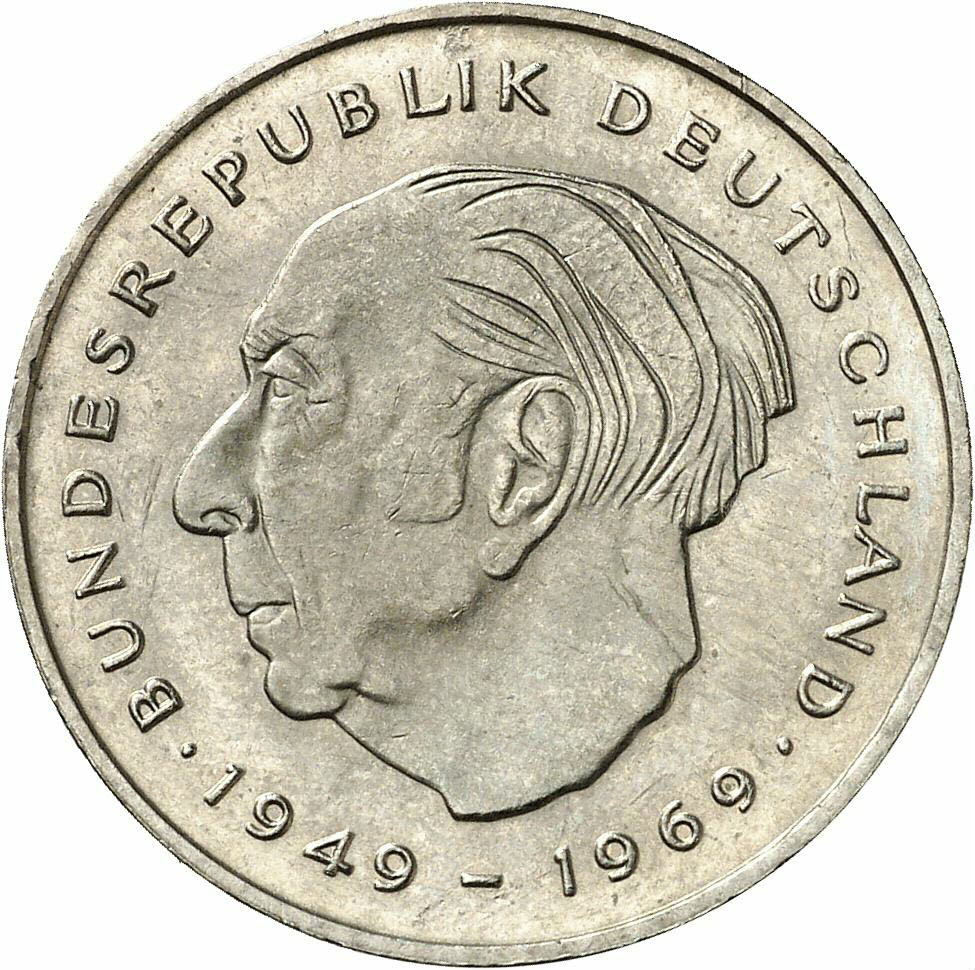 DE 2 Deutsche Mark 1982 F