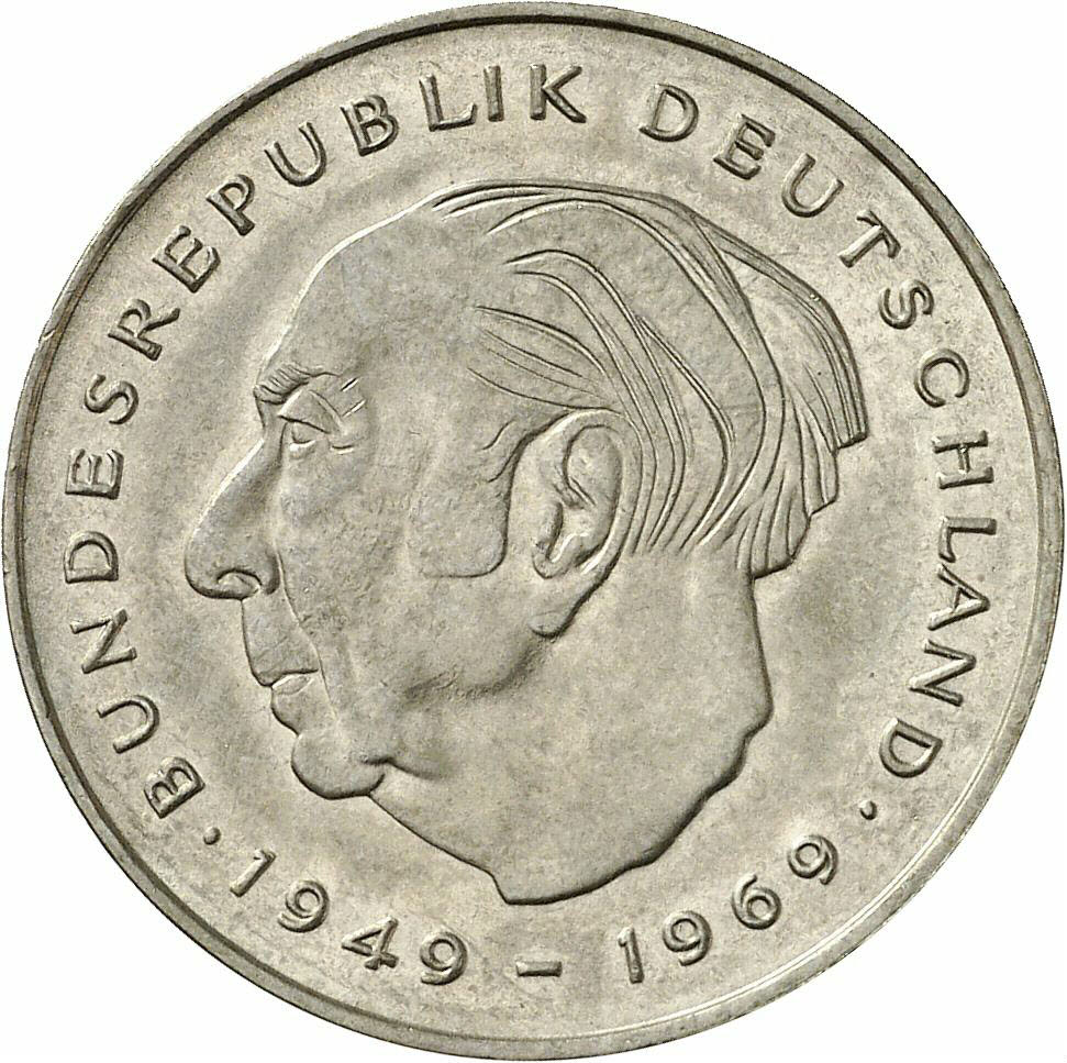 DE 2 Deutsche Mark 1980 D