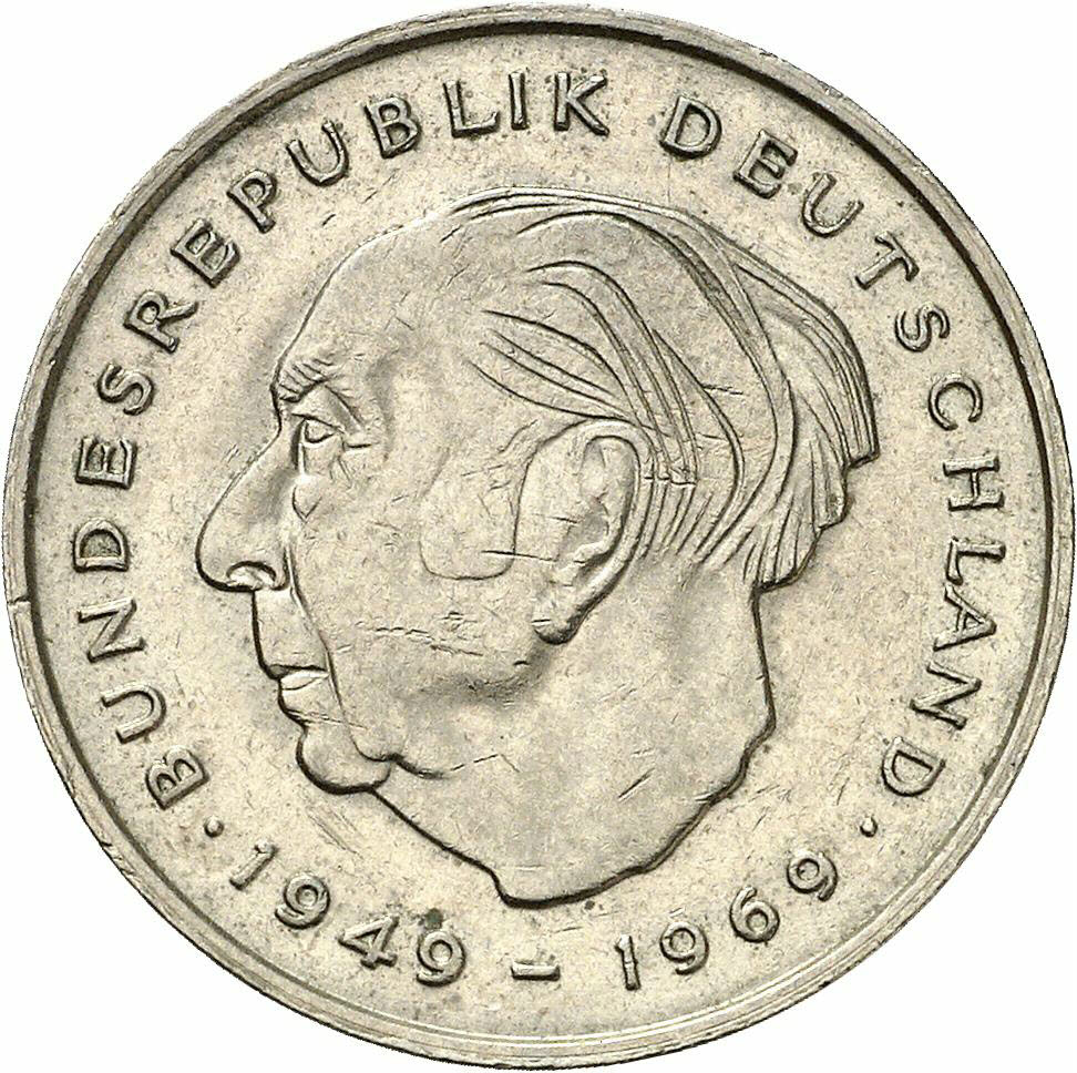 DE 2 Deutsche Mark 1975 G