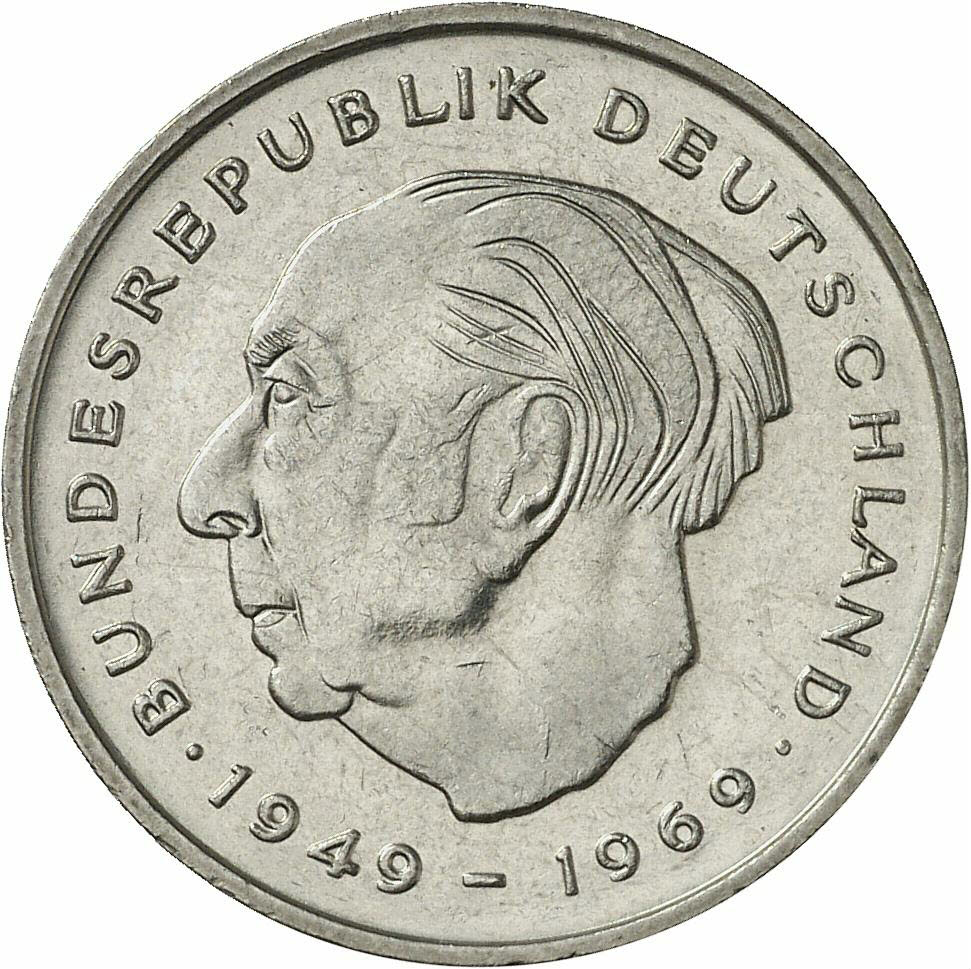 DE 2 Deutsche Mark 1972 G