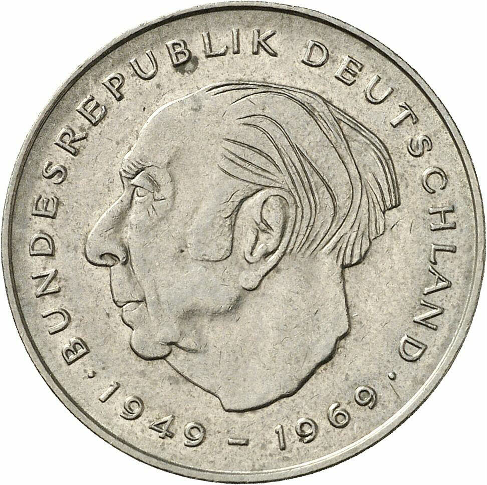 DE 2 Deutsche Mark 1983 D