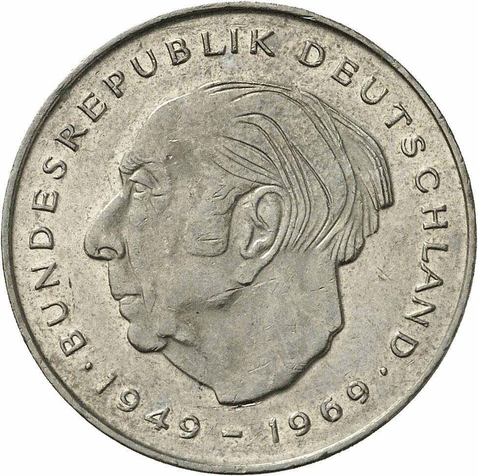 DE 2 Deutsche Mark 1984 D