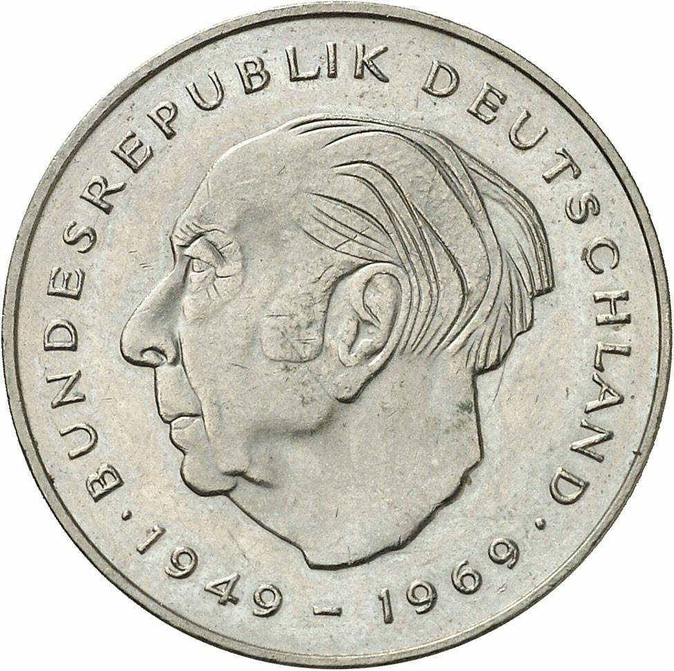DE 2 Deutsche Mark 1986 F