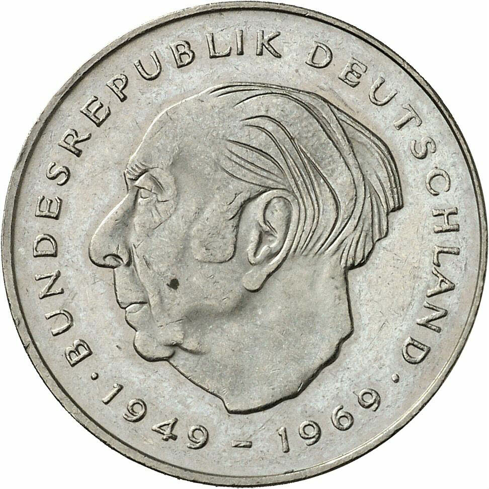 DE 2 Deutsche Mark 1987 F