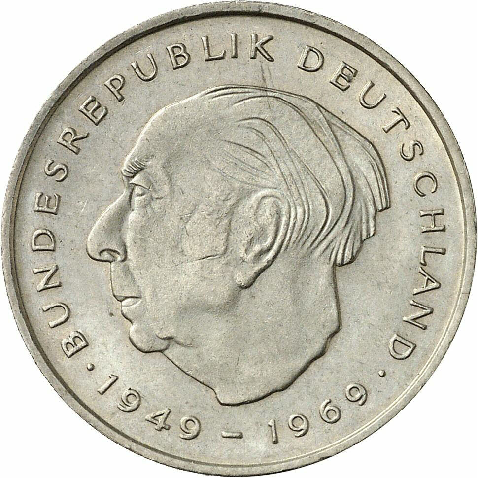 DE 2 Deutsche Mark 1971 G