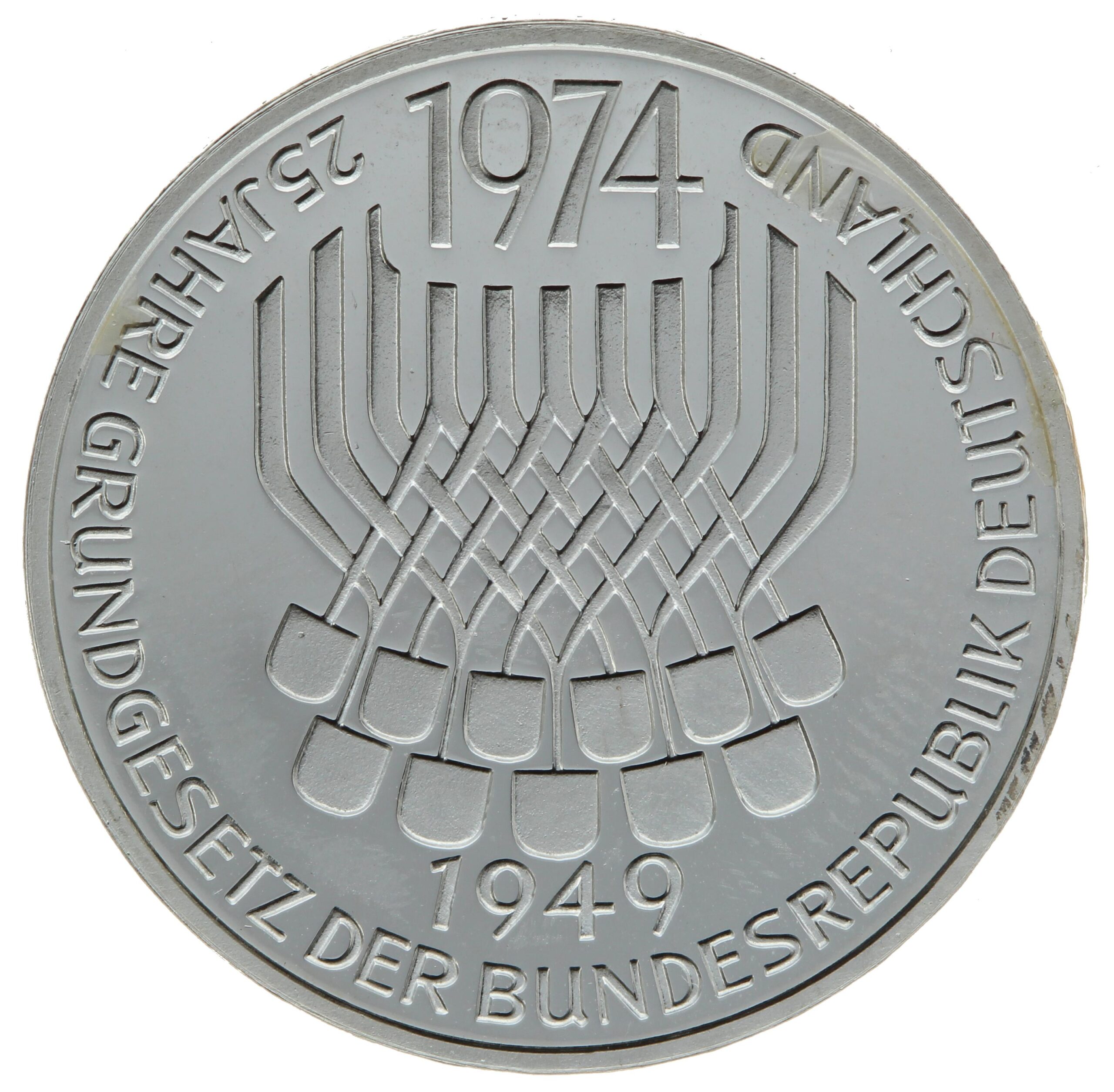 DE 5 Deutsche Mark 1974 F