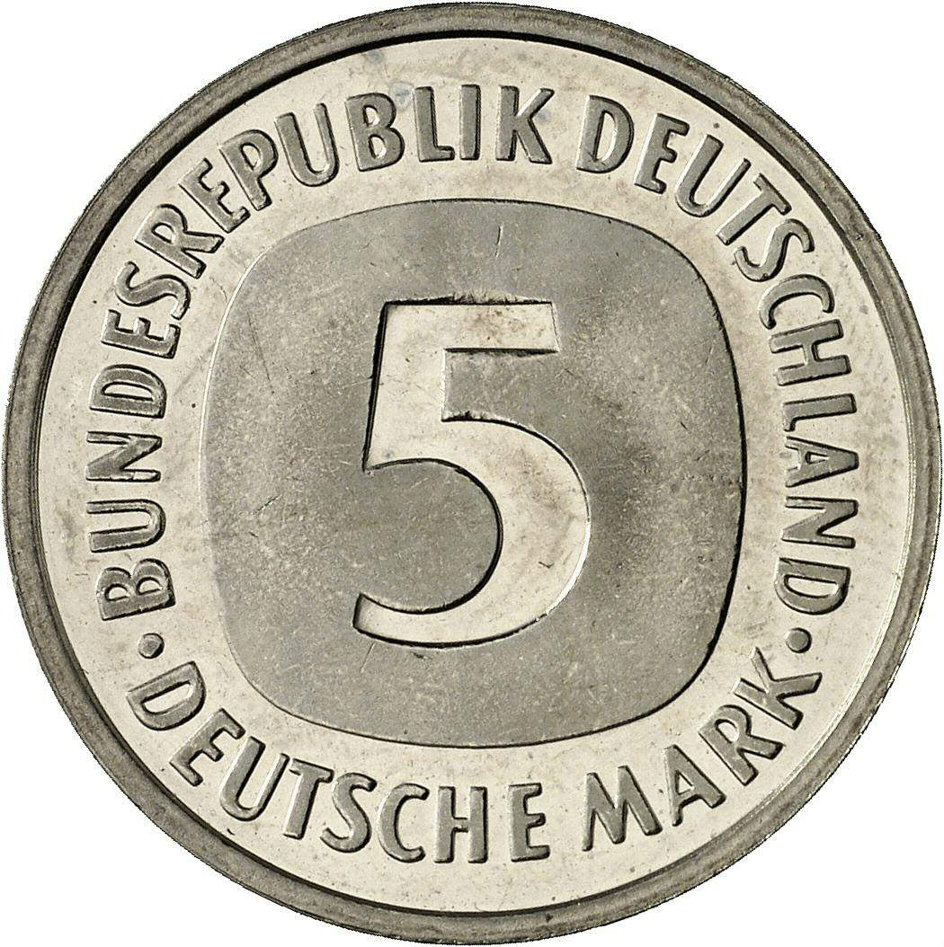 DE 5 Deutsche Mark 1995 F
