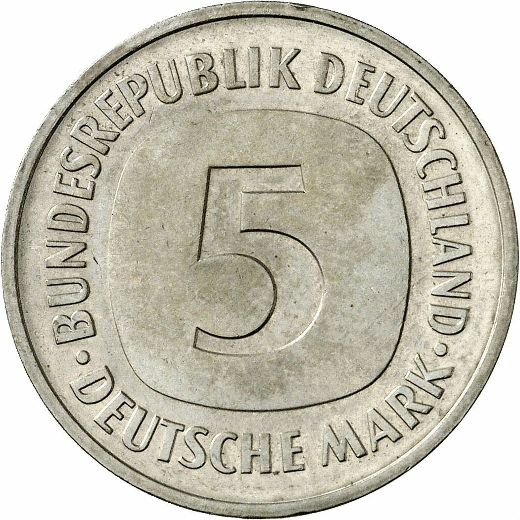 DE 5 Deutsche Mark 1979 D