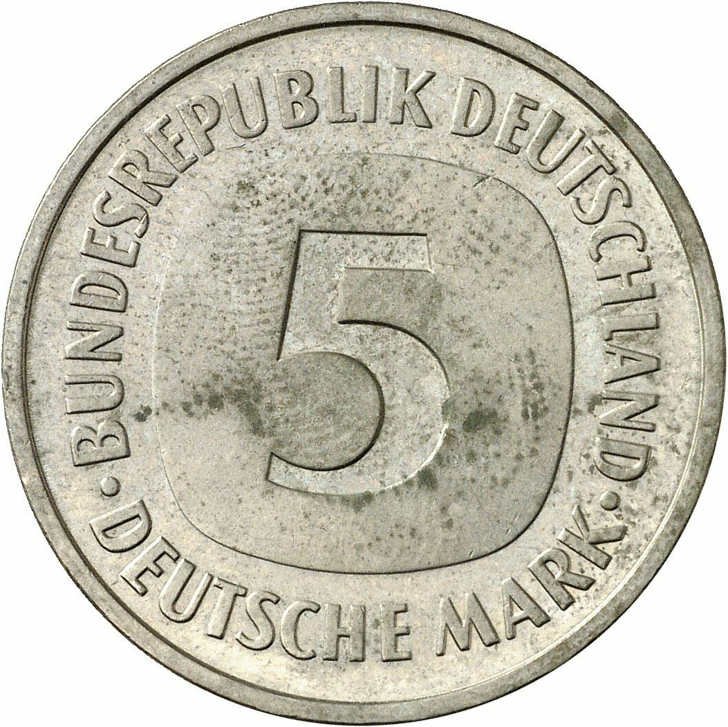 DE 5 Deutsche Mark 2001 F