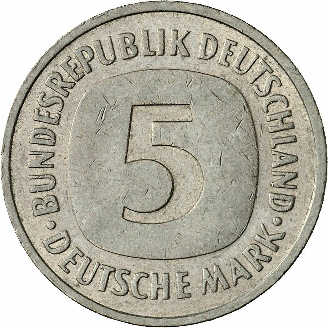 DE 5 Deutsche Mark 1993 D