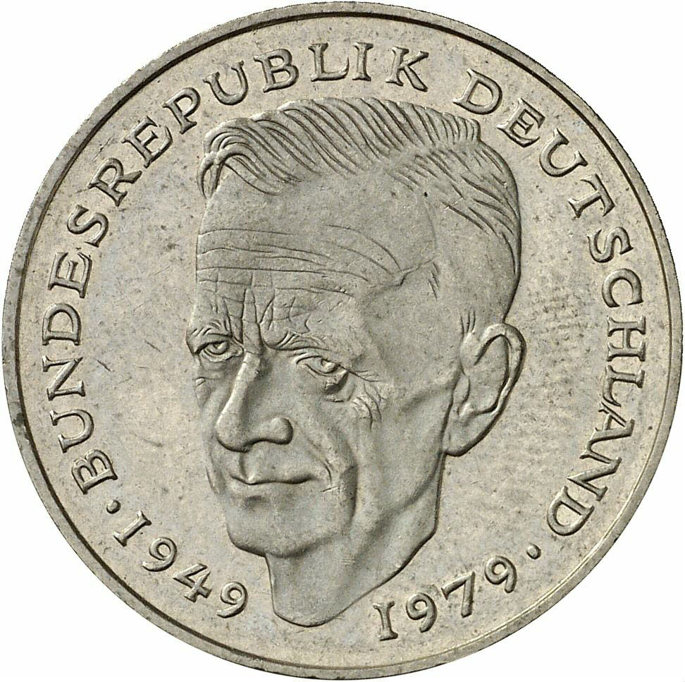 DE 2 Deutsche Mark 1989 D