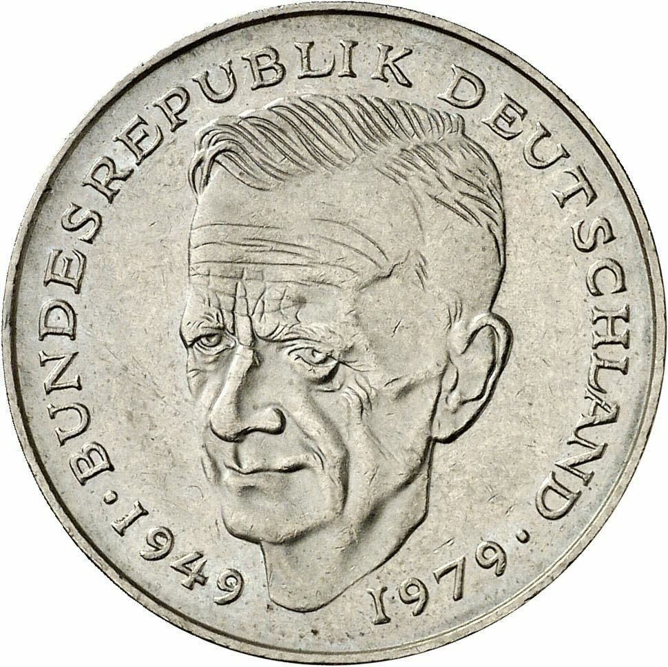 DE 2 Deutsche Mark 1991 D