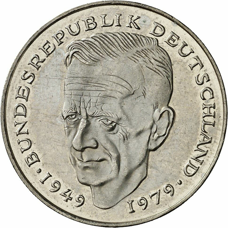 DE 2 Deutsche Mark 1992 D