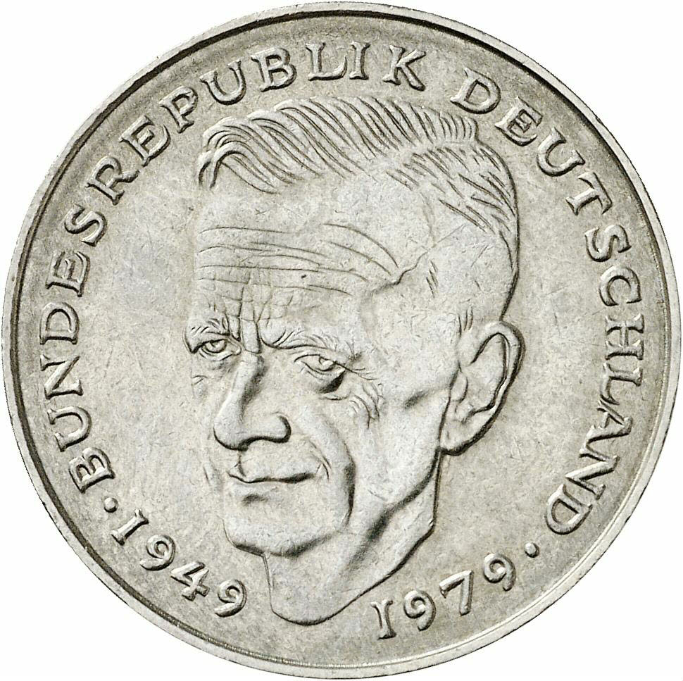 DE 2 Deutsche Mark 1980 D