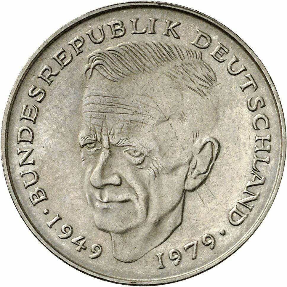 DE 2 Deutsche Mark 1980 G