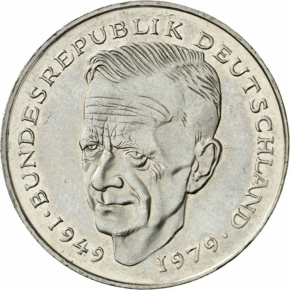 DE 2 Deutsche Mark 1979 F