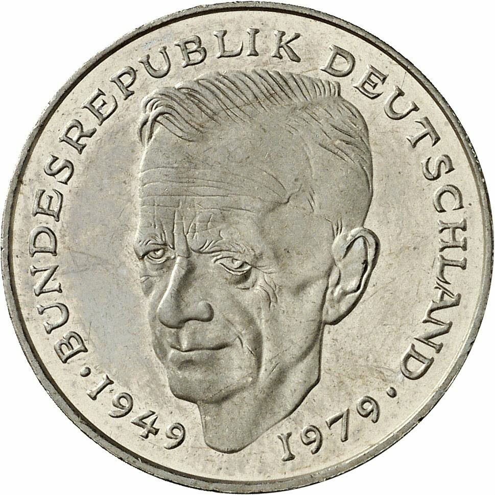 DE 2 Deutsche Mark 1992 J