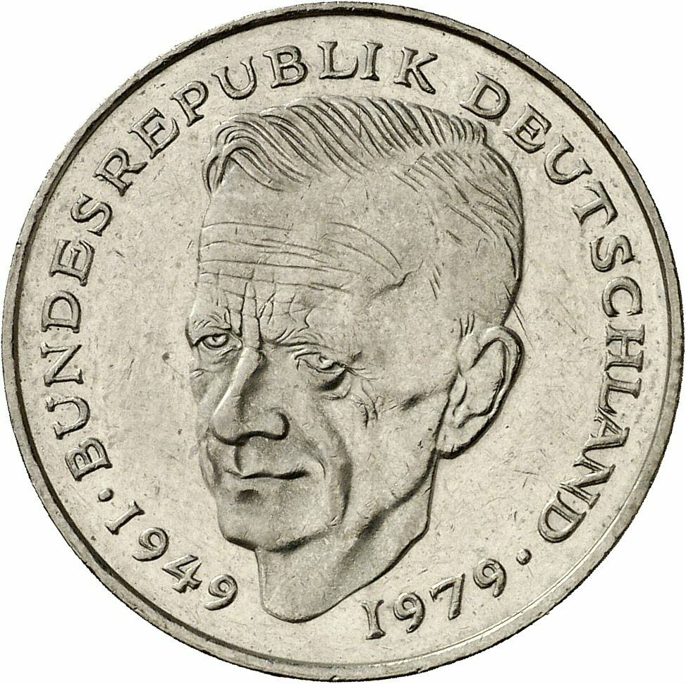 DE 2 Deutsche Mark 1988 F