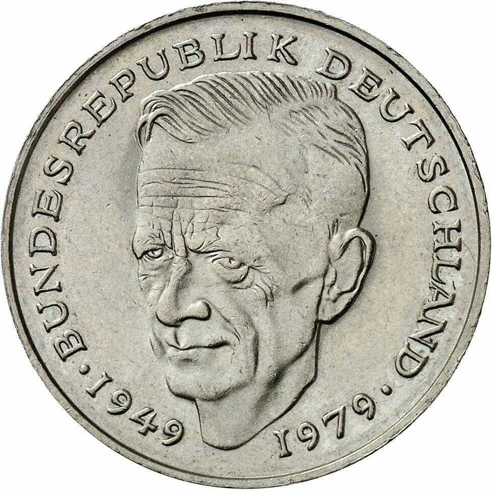 DE 2 Deutsche Mark 1982 F