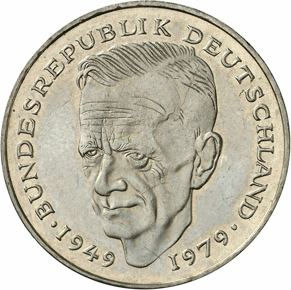 DE 2 Deutsche Mark 1983 J