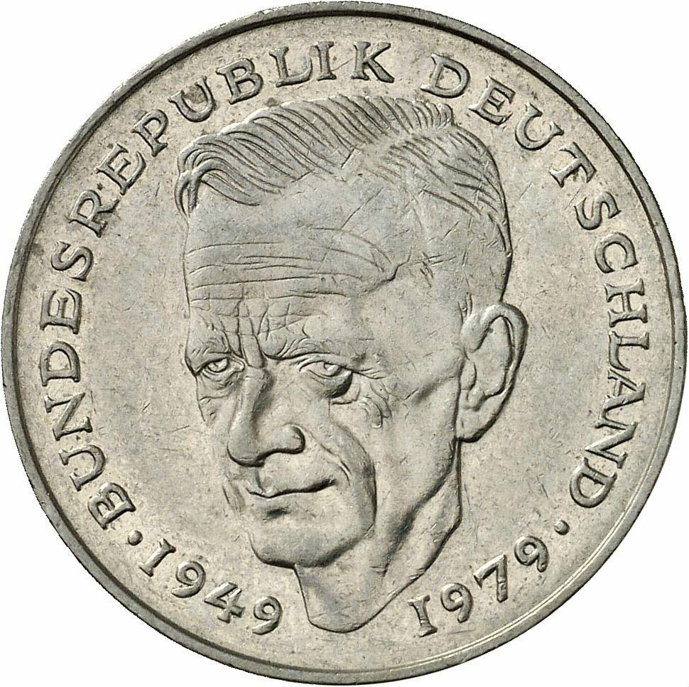 DE 2 Deutsche Mark 1984 D